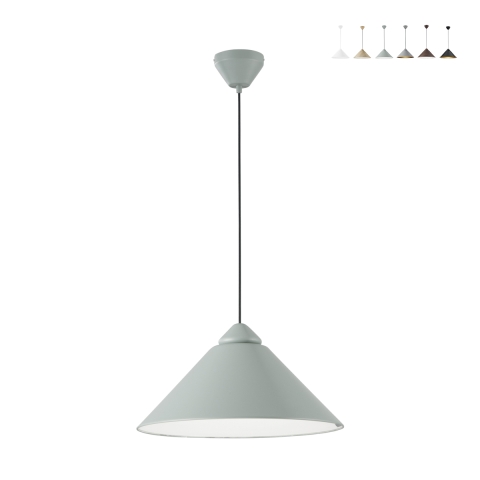 Moderne hanglamp van metaal met kegelvormige diffuser BigBang Aanbieding