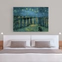 Tableau impressionniste impression sur toile La Nuit Étoilée Vincent van Gogh Remises