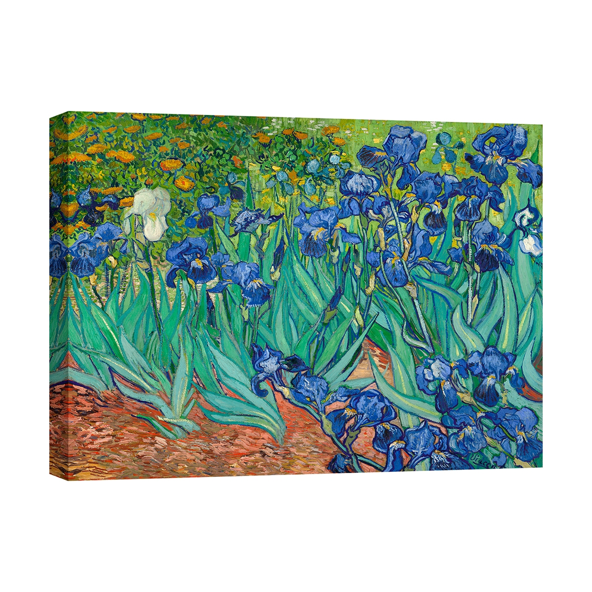 Impression sur toile canvas tableau impressionniste Iris Vincent van Gogh Promotion Impression sur toile canvas tableau impressionniste Iris Vincent van Gogh Promotion