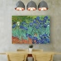 Impressionistisch canvas schilderij Iris Vincent van Gogh Korting