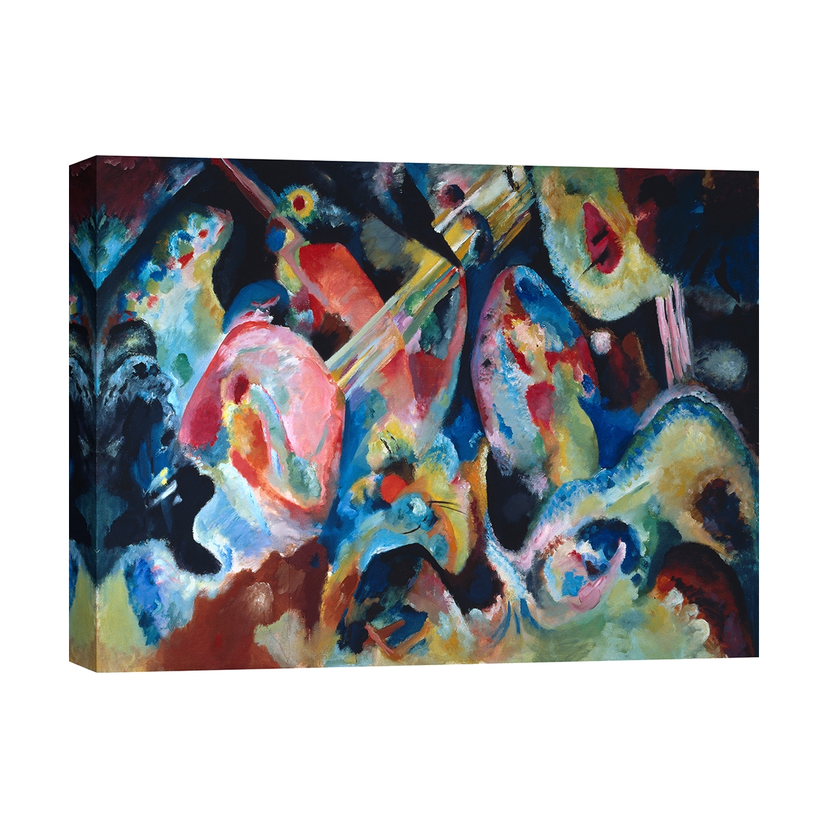 Abstract schilderij op canvas Improvisation The Deluge Wassily Kandinsky Aanbieding Abstract schilderij op canvas Improvisation The Deluge Wassily Kandinsky Aanbieding