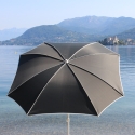 Parasol antivolant UV 50+ pour plage jardin piscine Malta 