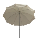 Parasol de jardin terrasse balcon extérieur Ø240cm Novara 114 Réductions