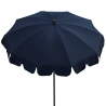 Parasol de jardin classique et élégant UV50+ Allegro 82 Dimensions