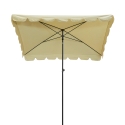 Parasol rectangulaire antivent d'extérieur design Allegro 86R Catalogue