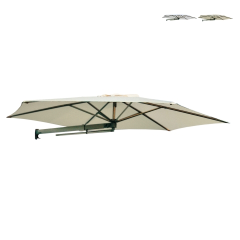 Parasol mural pliable terrasse balcon UV50+ Parrot Promotion