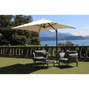 Vierkante zweefparasol 250x250 voor in de tuin UV50+ bescherming Trend 