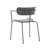 Set van 4 moderne stoelen Asmar, metaal en polypropyleen design Catalogus