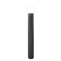 Lampadaire de jardin h100cm avec diffuseur lumineux en forme de sphère Skittle Vente