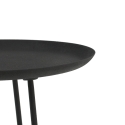Moderne zwarte salontafel Kharn Aanbod