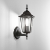 Buitenlamp lantaarn van aluminium met glazen diffuser Milano Verkoop