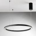 Suspension LED design rond minimaliste 80cm Hoop Vente