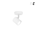 Metalen wandspot met 1 richtbare lichtpunt Zero Aanbod