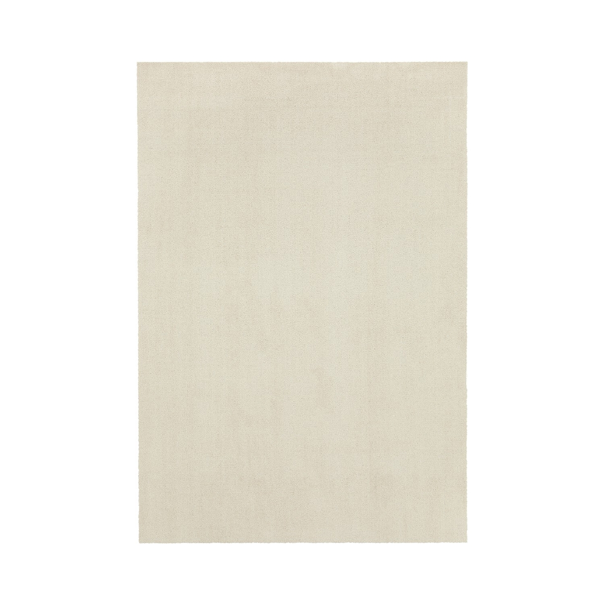 Tapis de salon design couleur crème Feel Promotion
