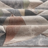 Moderne grijs en beige tapijt voor de woonkamer Funny Aanbod
