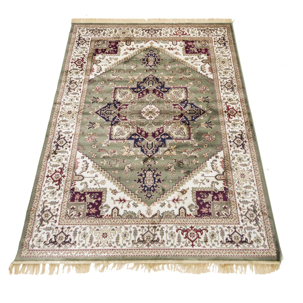 Tapis style persan vert Rubine Promotion Tapis style persan vert Rubine Promotion
