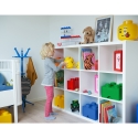 Opbergcontainer in baksteen vorm van LEGO Brick Drawer 4 bottoncini Karakteristieken