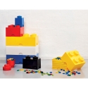 LEGO Brick vierkante stapelbare opbergdoos met 4 knoppen 