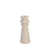 Porte-bougie design moderne porcelaine sablée 5x16 Freyr Remises