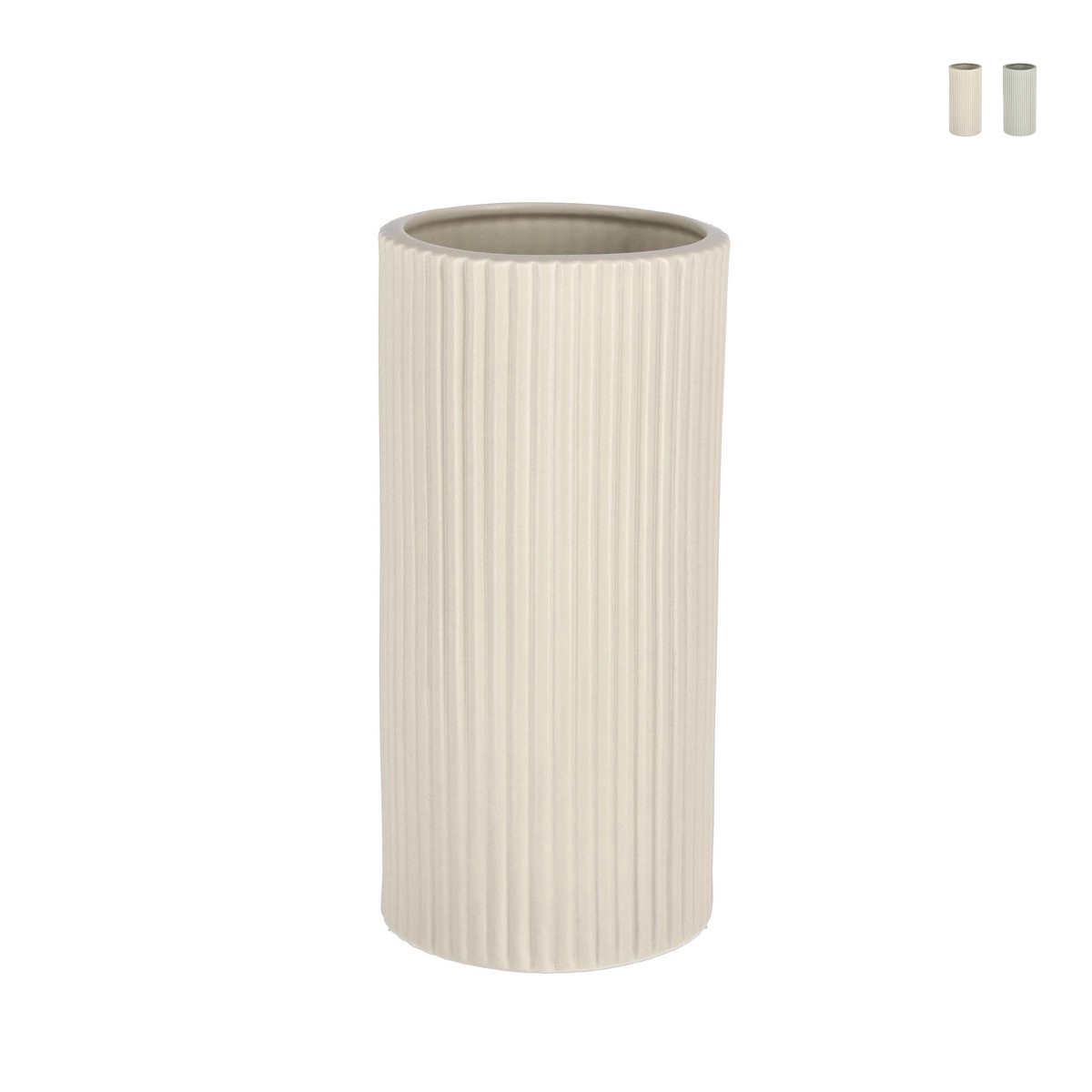 Cilindrische plantenpot voor binnen van porselein Ø12,5x26cm Vivy L Aanbieding Cilindrische plantenpot voor binnen van porselein Ø12,5x26cm Vivy L Aanbieding