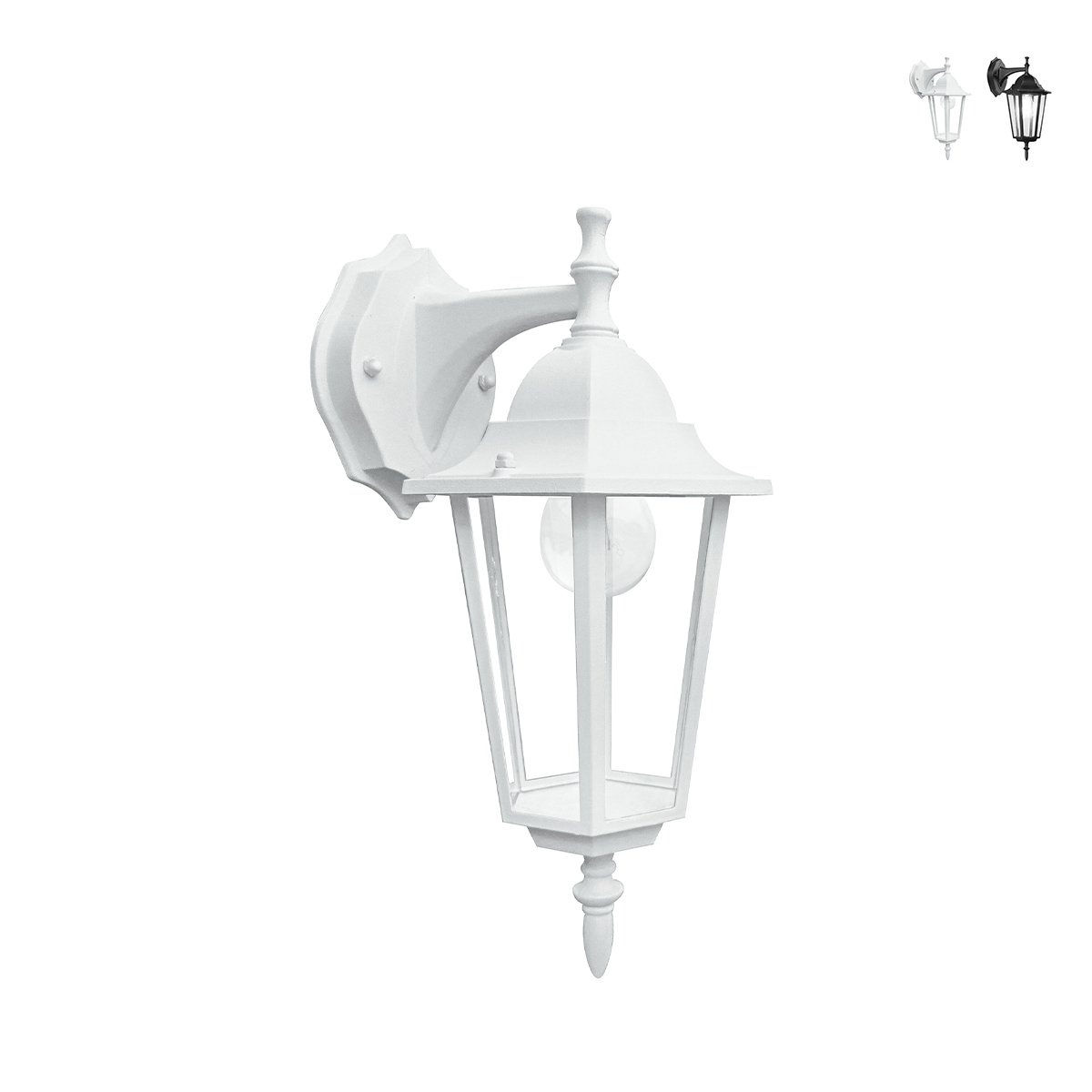 Applique murale extérieure avec diffuseur en verre IP44 Milano Remises Applique murale extérieure avec diffuseur en verre IP44 Milano Remises