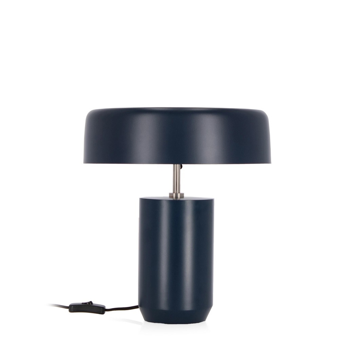 Lampe de bureau vintage en métal bleu Kaithal Promotion