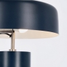 Lampe de bureau vintage en métal bleu Kaithal Remises