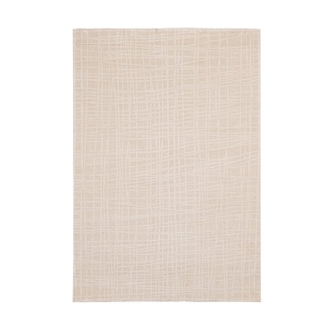Moderne rechthoekig vloerkleed voor de woonkamer 160x230cm beige crème Tania Aanbieding