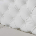 Canapé 2 places en similicuir Capitonné Design Chesterfield 