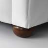Canapé 2 places en similicuir Capitonné Design Chesterfield 