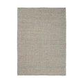 Tapis rectangulaire marron et bleu fait main 160x230 Ruanda Promotion