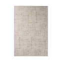Moderne woonkamer vloerkleed 160x230cm grijs-beige jute polyester Azra Aanbieding