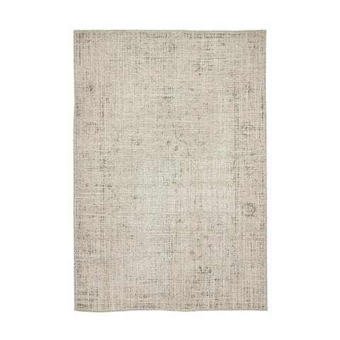 Beige tapijt voor woonkamer/keuken 200x290cm van viscose en wol Arena Aanbieding
