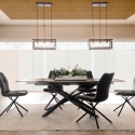 Beige tapijt voor woonkamer/keuken 200x290cm van viscose en wol Arena Korting
