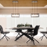 Beige tapijt voor woonkamer/keuken 200x290cm van viscose en wol Arena Korting