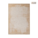 Moderne rechthoekige woonkamer tapijt 160x230 jute en polyester Silva Voorraad