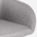 Moderne stoffen fauteuil met armleuningen Rikku Voorraad
