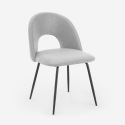 Elegante gestoffeerde stoel Sarwa Kortingen