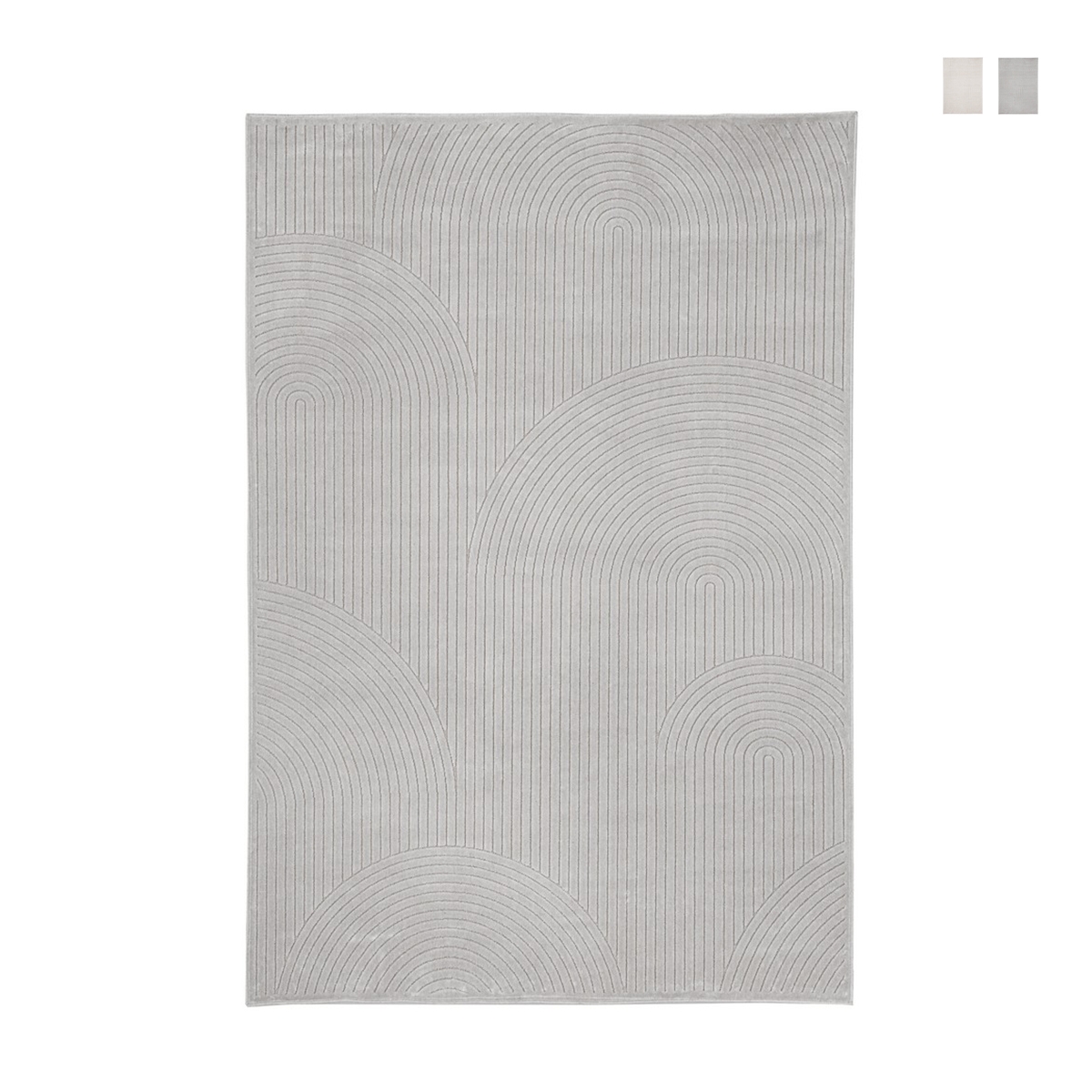Tapis salon chambre à coucher en viscose et chenille 160x230cm Klab Choix Tapis salon chambre à coucher en viscose et chenille 160x230cm Klab Choix