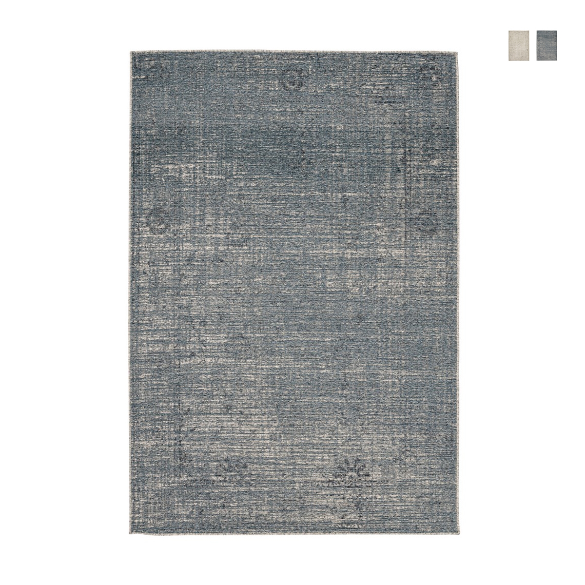 Tapis de salon moderne 160x230cm bleu beige en viscose laine Arena Promotion Tapis de salon moderne 160x230cm bleu beige en viscose laine Arena Promotion