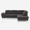 Tova 3-zits slaapbank met verstelbare rechter chaise longue en opbergruimte Model