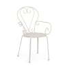 Chaise de jardin empilable style shabby chic Bizzotto Etienne 