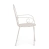 Chaise de jardin empilable style shabby chic Bizzotto Etienne Vente