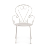 Stapelhouten tuinstoel voor buiten, shabby chic stijl, Bizzotto Etienne 