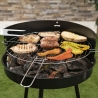 Houtskoolbarbecue met verstelbaar rooster rond Ø 38cm Grato Verkoop