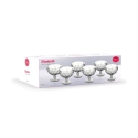 Ensemble de 6 coupes à glace 400ml en verre transparent Elizabeth Remises