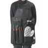 Ensemble de 6 ustensiles de barbecue en acier inoxydable avec gant et tablier Lomar Vente
