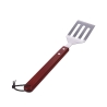 Set de 4 ustensiles de barbecue en acier inoxydable et planche à découper en bois Pyros Remises