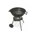 Barbecue à charbon rond en acier avec couvercle et roues Torka Choix