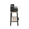 Barbecue au charbon de bois avec roues et grille réglable 48x28cm Noxor Offre